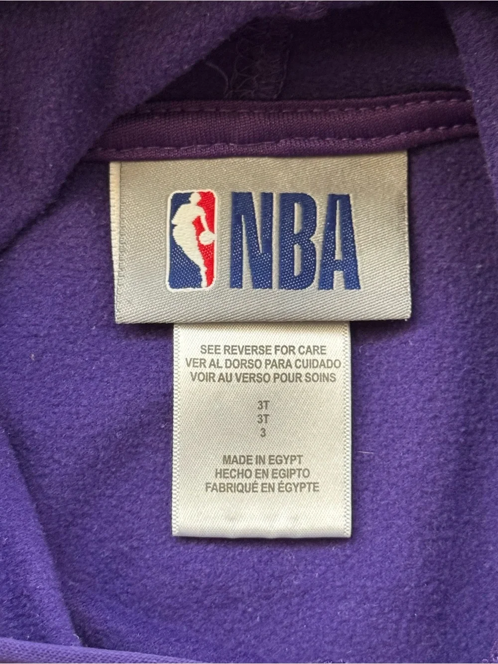 NBA Los Angeles Lakers Purple Kids Hoodie - 3T